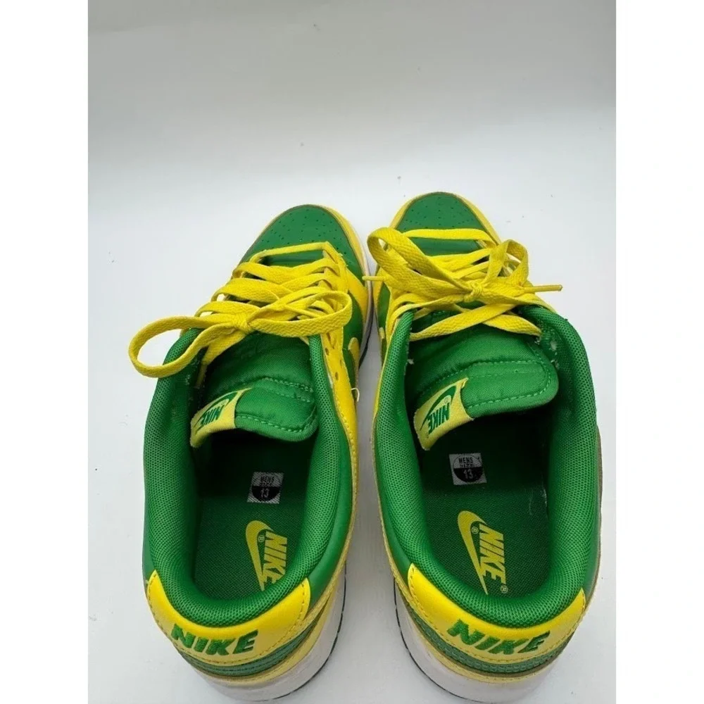 Nike Dunk Low Brazil Mens Size‎ 13 Varsity Maize Pine Green CU1727-700 2020